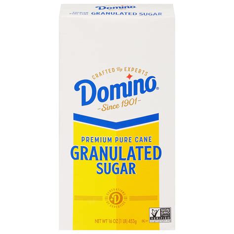 Domino 1 Lb Box Domino 1 Lb Bag Of Pure Cane Sugar For Baking Cooking Dark Brown Sugar