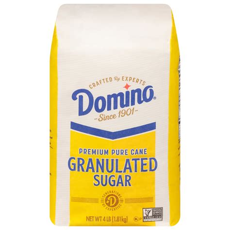 Domino Pure Cane Granulated Sugar 25 Lb Bag Domino Pure Cane Granulated Sugar 25 Lb Bag