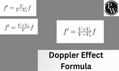 Unlock the Mysteries of Doppler Effect Formula Explained Simply