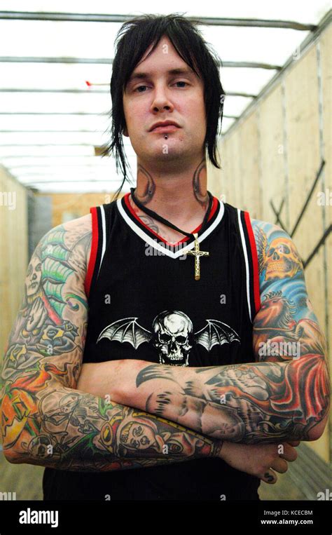 Drummer James Owen Sullivan Aka The Rev Of Avenged Sevenfold Backstage