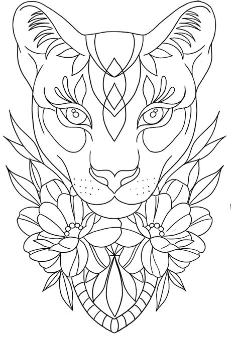 Easy Outline Tattoo Stencil Designs