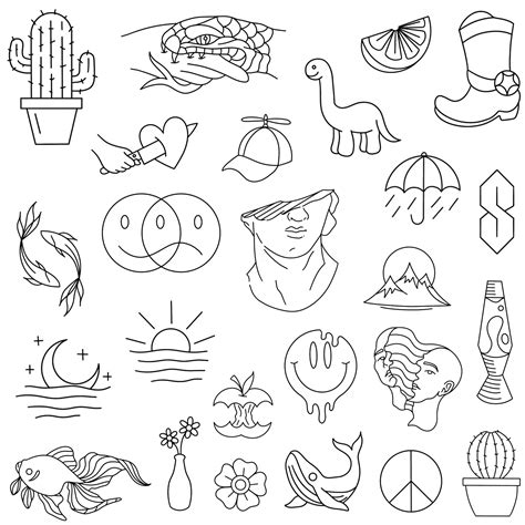Easy Tattoo Outlines For Beginners