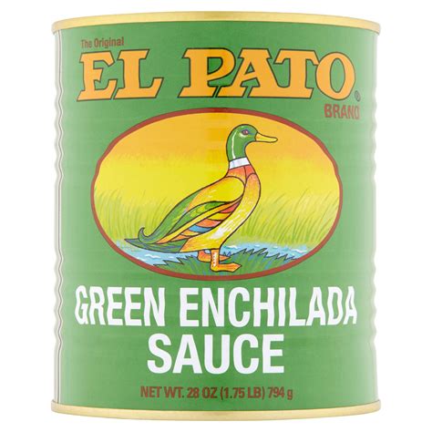 El Pato Brand Green Enchilada Sauce 28 Oz 9 Pack Salsa Verde Para