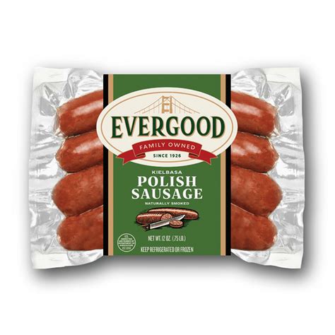 Evergood Polish Sausage 12 Ounces Vons Fowler Ave Delivered By Mercato