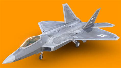 F 22 Raptor Model
