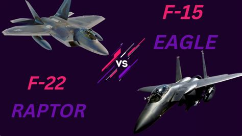F 22 Raptor Vs F 15 Eagle Who S Air Superior Engineerine