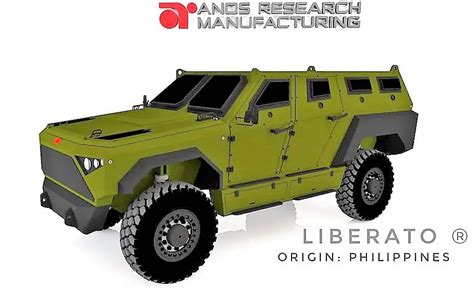 Filipino Made Anos Liberato Armored Light Tactical Vehicle Ready For Filipino Made Anos Liberato Armored Light Tactical Vehicle Ready For
