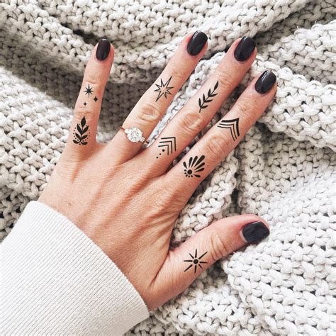 Finger Tattoos