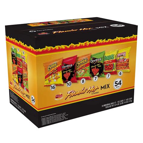 Flamin Hot Chips Box