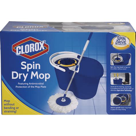 Floor Mop Clorox Deluxe Bucket Thomas Do It Center Spin Mop