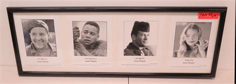 Framed Movie Pearl Harbor Stars Tom Sizemore Cuba Gooding Jr 37 X 14 Oahu Auctions