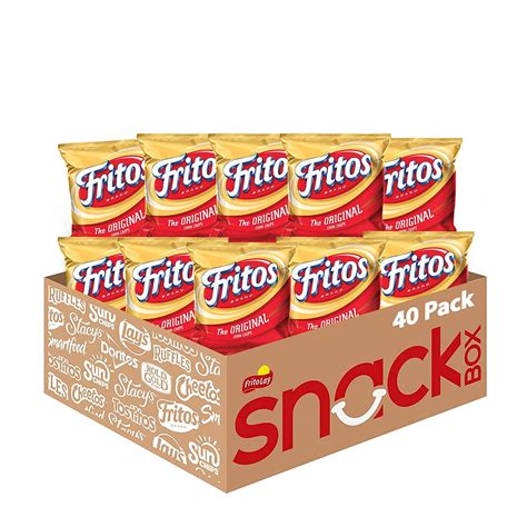 Fritos Original Corn Chips 40 Count 1 Oz Bags Classic Snack Easy To Carry And Store Walmart Com Fritos Original Corn Chips 40 Count 1 Oz Bags Classic Snack Easy To Carry And Store Walmart Com