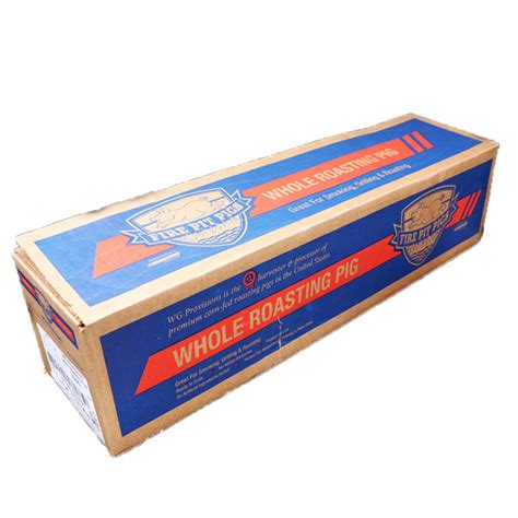 Frozen Fire Pit Whole Bbq Pig 50 Lb Avg Us Foods Chef Amp 39 Store