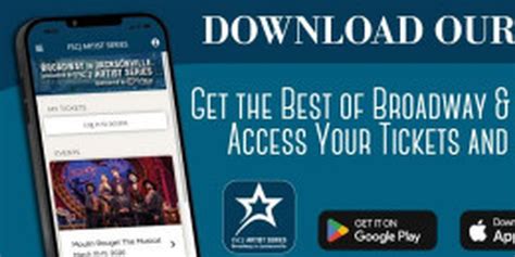 Fscj Artist Series Launches Mobile App For Broadway In Jacksonville