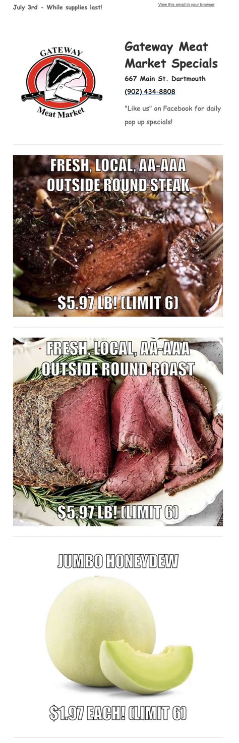 Gateway Meat Market Flyer September 29 To October 5