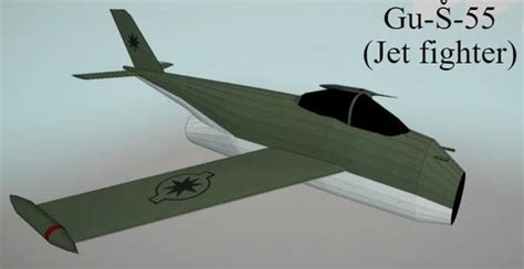 Gu 55 First Generation Jet Fighter R Imaginaryaviation