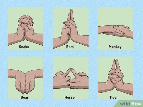 Hand Signs Naruto Jutsu