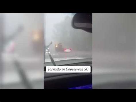 High Winds Possible Tornado Causes Car To Flip In Goose Creek South Carolina High Winds Possible Tornado Causes Car To Flip In Goose Creek South Carolina