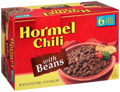 Hormel Chili With Beans 25 Oz Hearty And Flavorful Option For Easy Meals Buy Now With Express International Delivery Gosupps Com