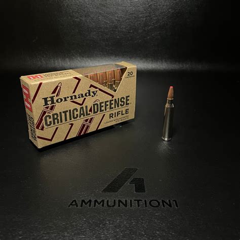 Hornady Critical Defense 223 Rem 55 Gr Ftx 20 Rnd Bx Ammunition1 Hornady Critical Defense 223 Rem 55 Gr Ftx 20 Rnd Bx Ammunition1