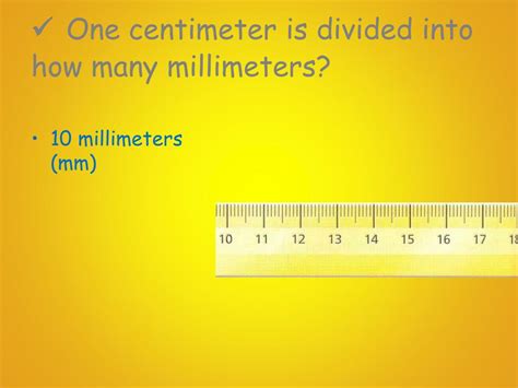Simple Guide: How Many Millimeters Are in a Centimeter?