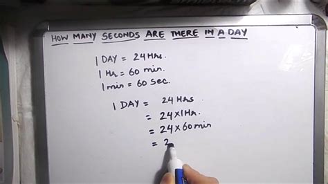 How Many Seconds in a Day Unveiling the Time Fact