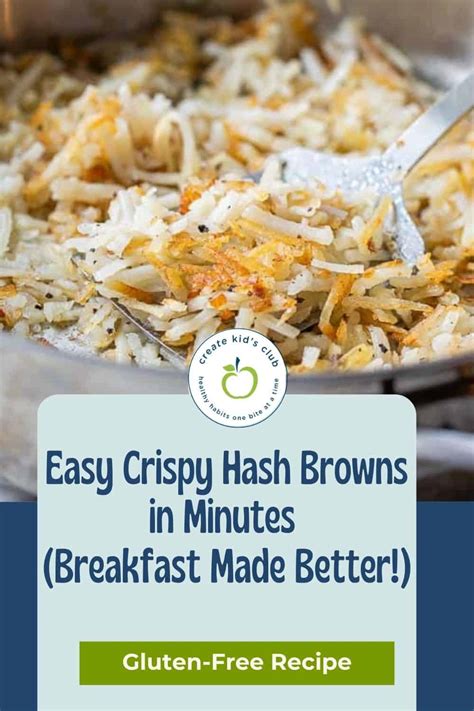 How To Cook Frozen Hashbrowns Create Kids Club