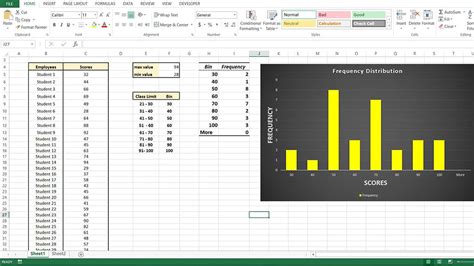 How To Create Frequency Table In Excel My Chart Guide