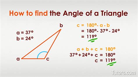How to Find Angle Triangle Quickly and Accurately