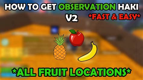 How To Get Observation Haki V2