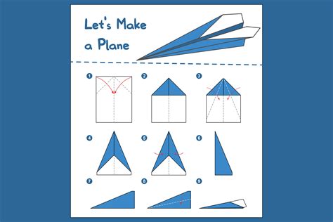 How To Make A Paper Airplane For Kids Step By Step Illustrated Guide Professor Origami