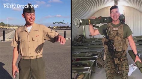 Hundreds Show Up To Escort Fallen Marine Soldier Lance Corporal Willie Perez S Body Home