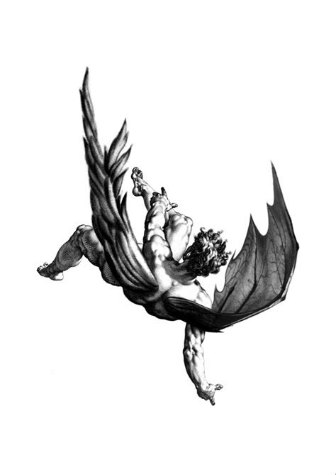 Icarus Design Wings Tatuagens Retro Tatuagem De Anjo Tatuagem Anjo