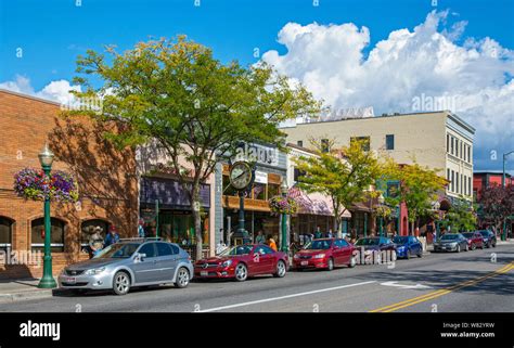 Idaho Coeur D Amp 39 Alene Downtown Restaurants Shops Stock Photo Alamy Idaho Coeur D Amp 39 Alene Downtown Restaurants Shops Stock Photo Alamy