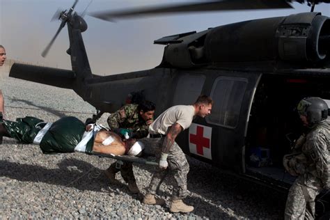 In Afghan War More Equipment Helps Raise Survival Rate Of Wounded The New York Times