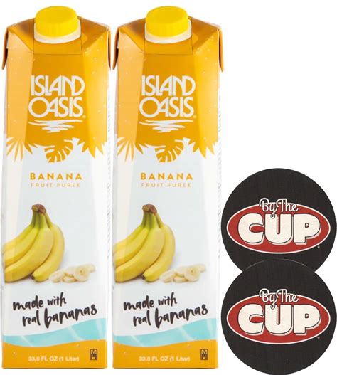 Island Oasis Banana Puree Beverage Mix 1 Liter Island Oasis Banana Puree Beverage Mix 1 Liter