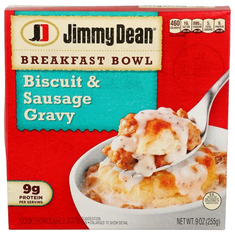 Jimmy Dean Biscuit Sausage Gravy Breakfast Bowl 9 Oz Acmemarkets