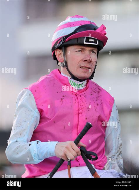 Jockey Jamie Spencer Stock Photo Alamy