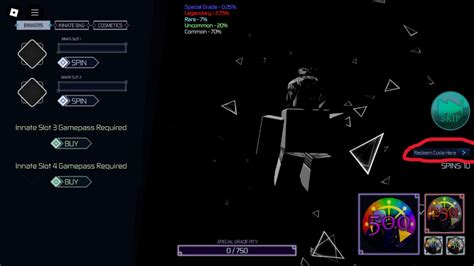 Jujutsu Infnite Codes