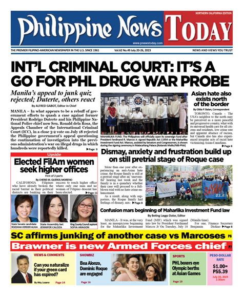 July 2023 Philippine News Today Filipino News From The Philippine