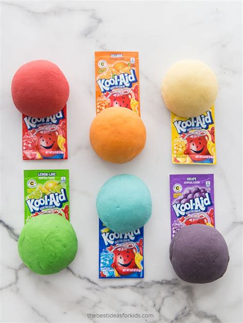 Kool Aid Playdough Kool Aid Playdough