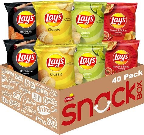 Lay Amp 39 S Classic Potato Chips Pack Of 40 1 Oz Bags 13 98 At Amazon