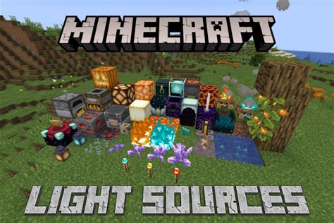 Light Sources Minecraft