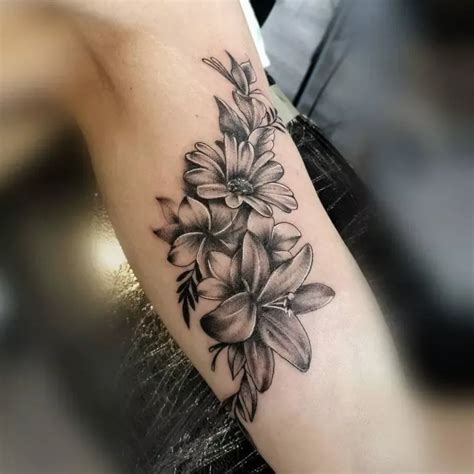 Lily Flower Tattoo