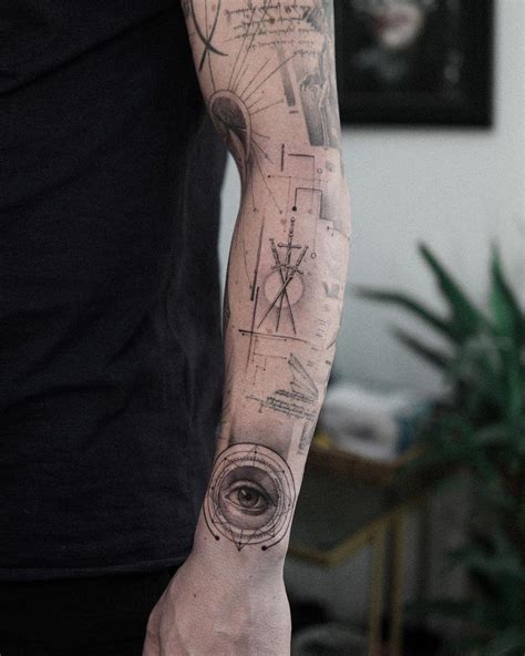 Line Work Tattoos