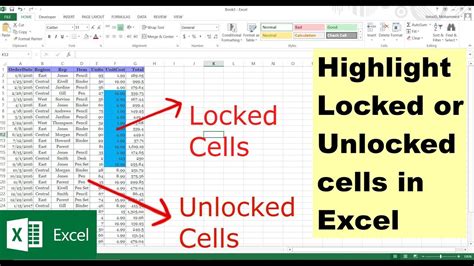 Lock And Unlock A Specific Cell In Excel Youtube Lock And Unlock A Specific Cell In Excel Youtube