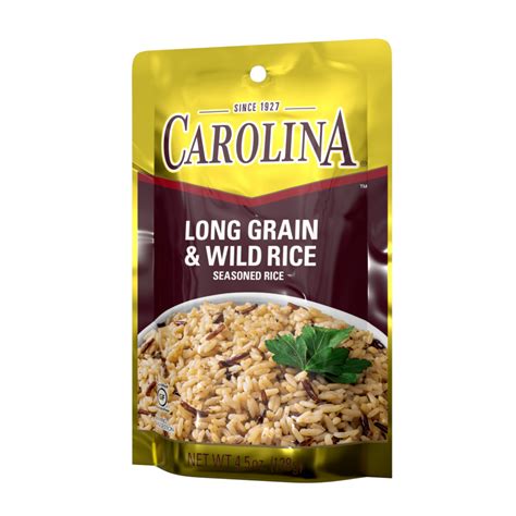 Long Grain Amp Wild Rice Blend With Seasonings Carolina Rice Long Grain Amp Wild Rice Blend With Seasonings Carolina Rice