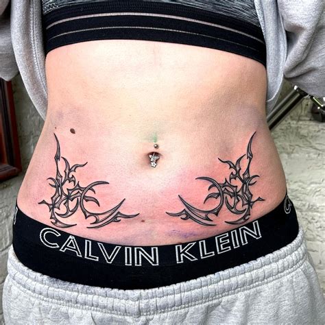 Lower Stomach Tattoo