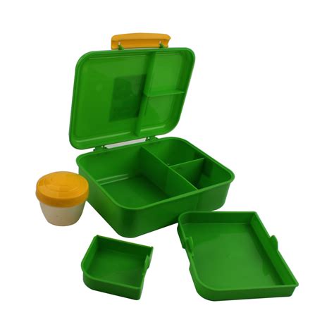 Lunch Box Green Divided 5 Compartments 150 Ml Camel Trade Lub001