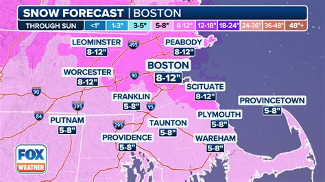 Ma Weather How Much Snow Will Massachusetts Boston Get